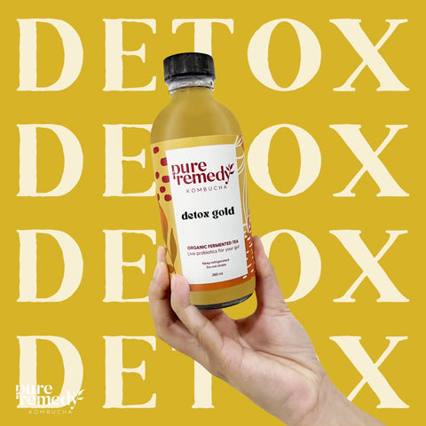 Organic Kombucha: Detox Gold • 260ml