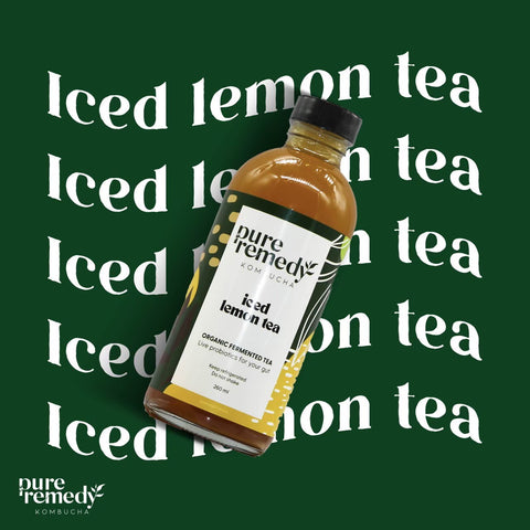 Organic Kombucha: Iced Lemon Tea • 260ml