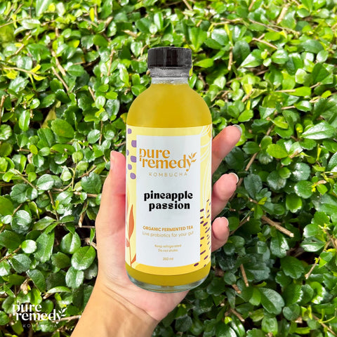 Organic Kombucha: Pineapple Passion fruit • 260ml