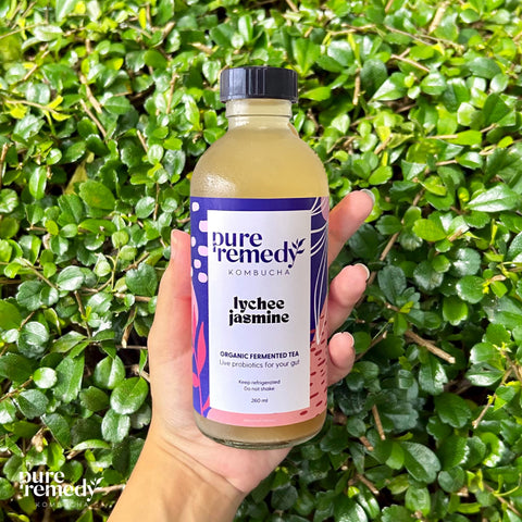 Organic Kombucha: Lychee Jasmine • 260ml